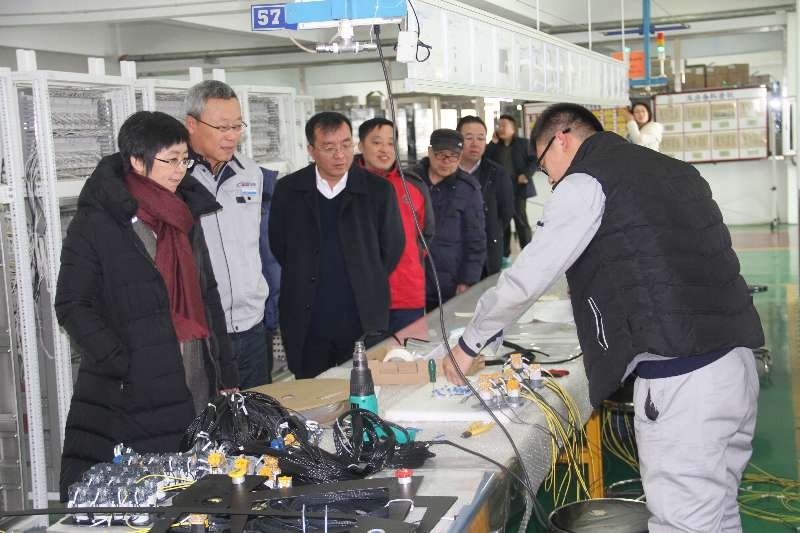 区委常委,常务副区长李瑞春节前检查企业安全生产工作