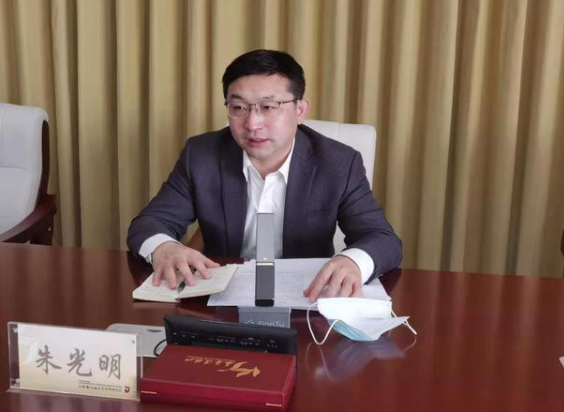 莲花山度假区党工委书记,管委会主任朱光明讲话