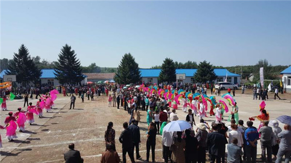 德惠市达家沟镇举办以人居环境整治为主题的艺术节